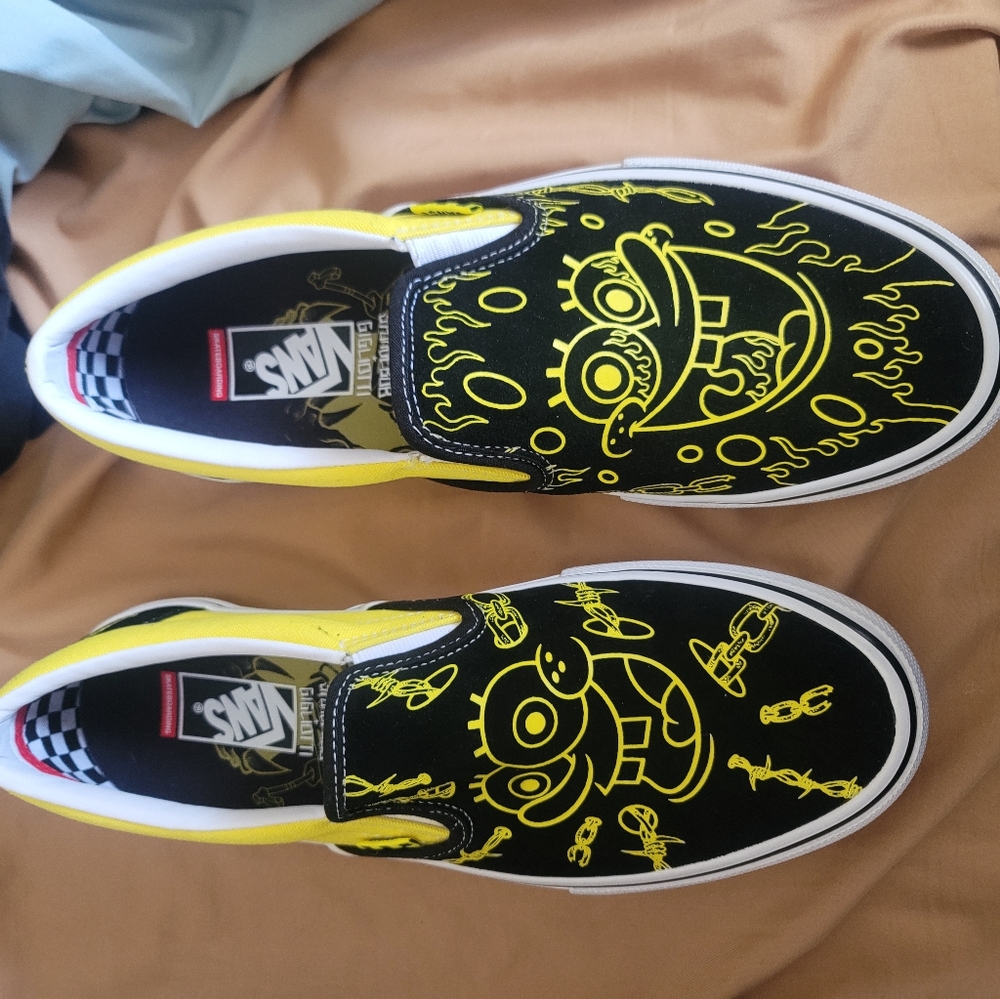 SpongeBob Vans Mike Gigliotti SpongeBob x Van's Slip Ons